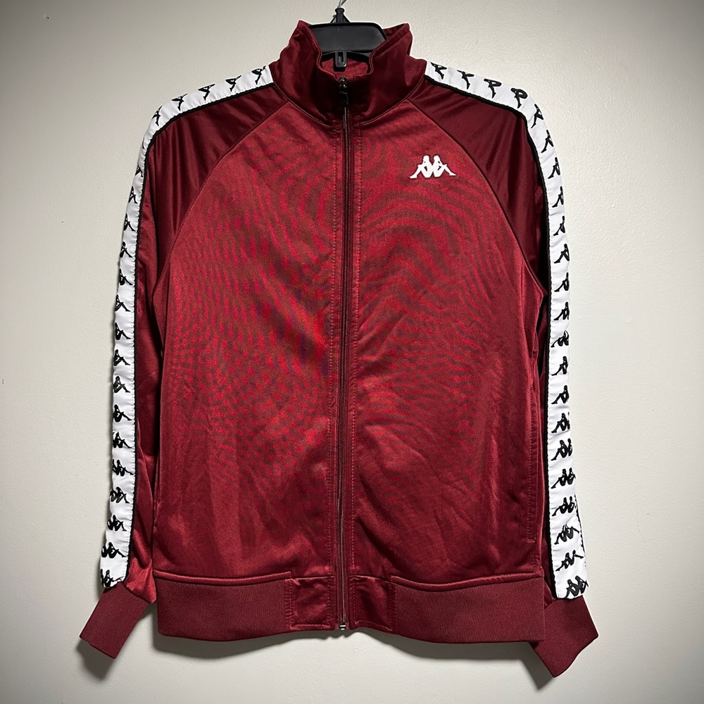 Kappa Youth Red Track Jacket